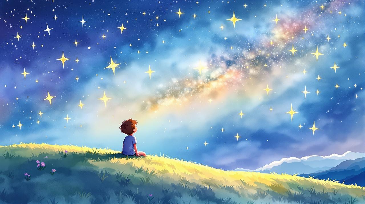 高清影视 - 手绘动画短片：星空之梦 投稿封面
