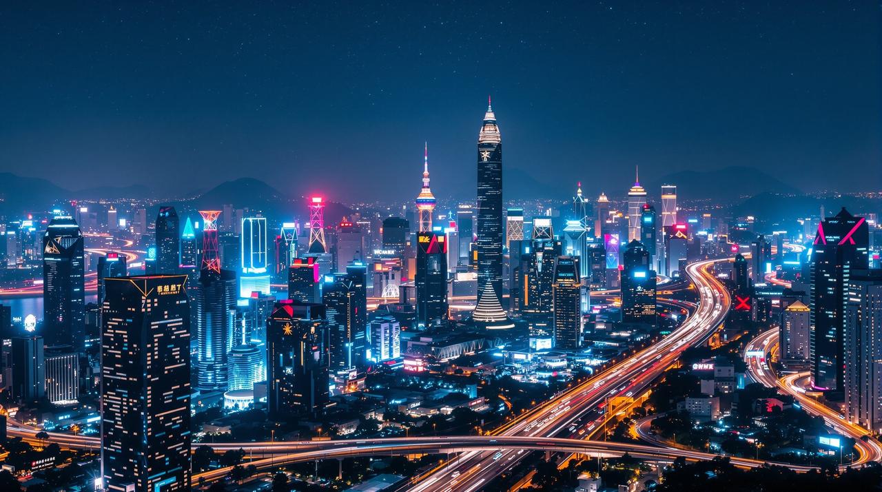高清影视 - 城市夜景延时摄影 投稿封面
